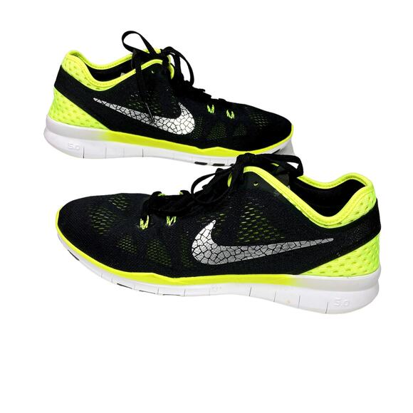NEW Nike Sneakers Women's Free 5.0 Breathe Training Running Shoes Black Size 9.5 - Picture 2 of 6